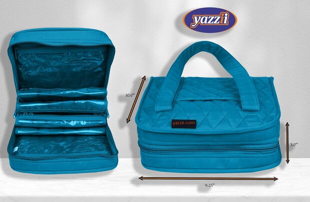 Oval organizer Yazzii blue