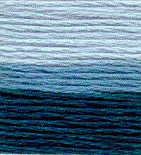 Venus verloop Borduurgaren ombr&eacute; #25 - Nr 16 is 6-draads borduurgaren 