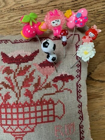 &nbsp; Counting pin roos &nbsp;ong. 9 cm