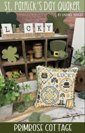 Borduurpatroon kruissteken st.patrick&#039;s day quaker