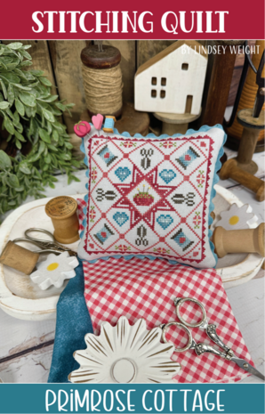 Borduurpatroon kruissteken Stitching quilt