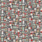  Andover - Pamper handbags - 2314S Grijze ondergond met make up spullen  