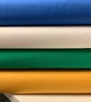  Effen - wit-groen-oker-kobalt 4 FQ's is 50 x 55 cm van het merk Paintbrush