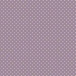 Andover - 830- L66 Mauve - Stof met stippen Kleine witte stipjes op een lila - mauve ondergrond. 110 cm breed en 100% katoen