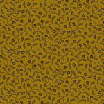 Andover - Holly Berry - 8547 N. Een kerrie tint met klein bloemetje.