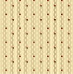 EQP - Past en present - Posies ecru met een heel klein bloemetje.