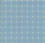 EQP - Past en present - Stone blue - 160203  met een  klein bloemetje.