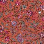 Antique Textiles Com. DHER 4023 Orange  Nieuwe collectie van Dutch Heritage 2021 