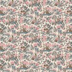 Jane Austen - At Home - C10010 - Sophia off white  ondergrond met bloemen.