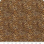 Tijgerprint - T & T - leopard C2722 100% katoen en 110 cm breed