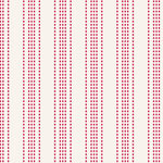 Tilda - Tea Towel -Stripe Apple cake red 