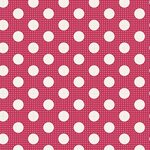 Tilda Medium Dots 7 mm - Red 