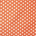 Tilda - Medium Dots 7 mm - Orange