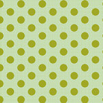 Tilda - Medium Dots 7 mm - Green 