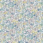  Liberty - Flower show - Wisley flowers  5720A  kleine bloemetjes in pastel kleuren