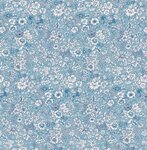 Liberty - Flower show - Emily Silhouette 5719 A lichtblauw kleine bloementjes
