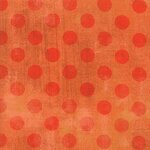 Moda - Grunge - Hits the spot - 41. Warm oranje met oranje stip