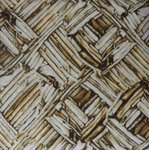 Sweet Home Style MS 15-32  beige tinten from DK Stof - Denmark.100% cotton 110 cm width. van DK Stof 