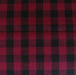  Extra Breed - 150 cm - bordeaux rode ruit - 100% katoen - De aangegeven prijs is per 10 cm wilt u b.v. 1,5 meter dan besteld u 10 cm en in de winkelwagen, wijzigen in 15 en klik op "verversen".