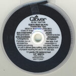 Quick Bias - Zwart -Kant en  Klaar! Geschikt voor Celtic/glas in lood quilts en appliqué. 6 mm x 10 meter. Van Clover Japan. Clover - Quick Bias - Zwart