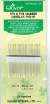 Clover - Gold Eye - Sharps 10 - CL-GE-237/10 20 naalden in 1 pakje