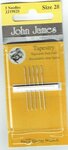 John James - Tapestry  - JJ19828 - Size 28. 5 naalden 