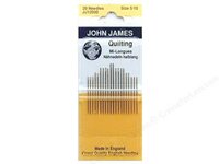 Quilting Naalden (5/10). Verpakt per 20 stuks. JJ-Q-JJ12050. Van John James - England.
