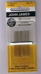 Milliners Naalden (10). Verpakt per 16 stuks. Maat 10 Van John James - England