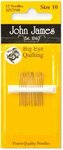 John James - Big Eye Quilting Size 10 - JJ12510  Verpakt per 12 stuks