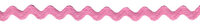 Zig zag band - Breed 1.25 cm hot pink 