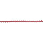 Zig zag band - Breed 1.25 cm mauve