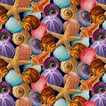 Reef life van Studio fabrics 