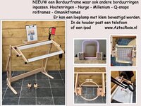 Borduurstandaard / frame geschikt ook voor borduurringen Millenium etc