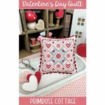 Borduurpatroon kruissteken Valentine's day quilt van Primrose cottage