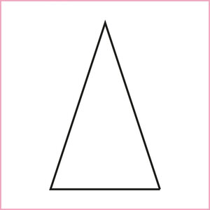 Isosceles Triangle - 1.25 INCH - Sue Daley  -  50 papers -  je maakt hiermee de Millefiori Quilts