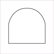 3 INCH - Scallops - Busyfingers - BF-SCALLOPS  25 stuks  papers - Sue Daley