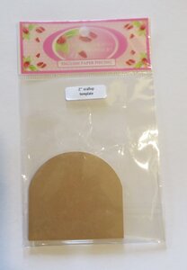 2 INCH - Scallops template- Busyfingers  Sue Daley