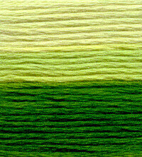 Venus Borduurgaren ombré #25 - NR 13 is 6-draads borduurgaren ombré 8 meter per streng 