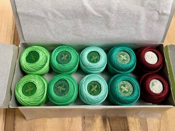 Doosje Venus Crochet garen 5 gram 10 stuks A3