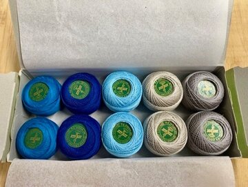 Doosje Venus Crochet garen 5 gram 10 stuks A5