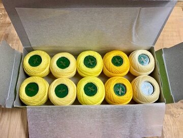 Doosje Venus Crochet garen 5 gram 10 stuks A7