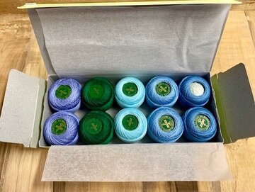 Doosje Venus Crochet garen 5 gram 10 stuks A4