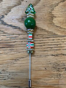 Counting pin - Telnaald om de draden van uw borduurlinnen te tellen of als sierspeld