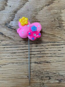 Counting pin vlinder  ong. 10 cm  