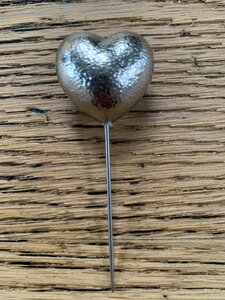 Counting pin metalen hart