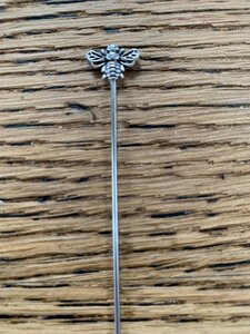 Counting pin metalen vlinder