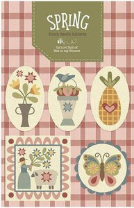 Borduurpatroon PUNCHNEEDLE Spring van Lori Holt
